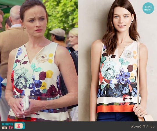 Anthropologie Elsie Tank worn by Rory Gilmore (Alexis Bledel) on Gilmore Girls