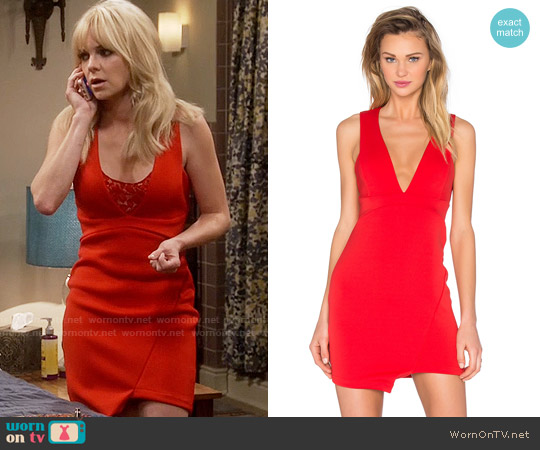 Wornontv Christys Red Mini Dress On Mom Anna Faris Clothes And 