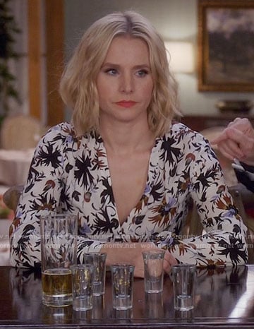 Eleanor’s white floral dress on The Good Place