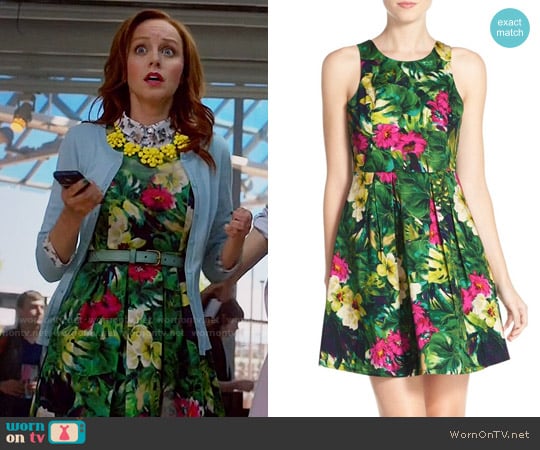 Felicity & Coco Floral Print Fit & Flare Dress worn by Cassandra Cillian (Lindy Booth) on The Librarians