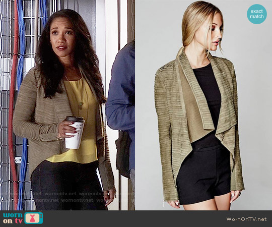 Guess Llana Jacket worn by Iris West (Candice Patton) on The Flash