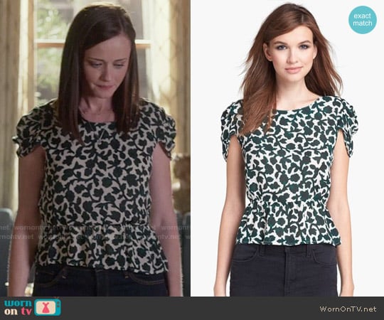 Joie Jileen Top worn by Rory Gilmore (Alexis Bledel) on Gilmore Girls