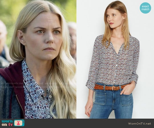 Joie Katrine Top worn by Emma Swan (Jennifer Morrison) on Once Upon A Time