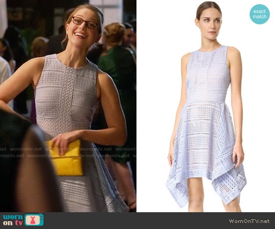 Keepsake Sweet Nothing Dress in Pastel Blue worn by Kara Danvers (Melissa Benoist) on Supergirl