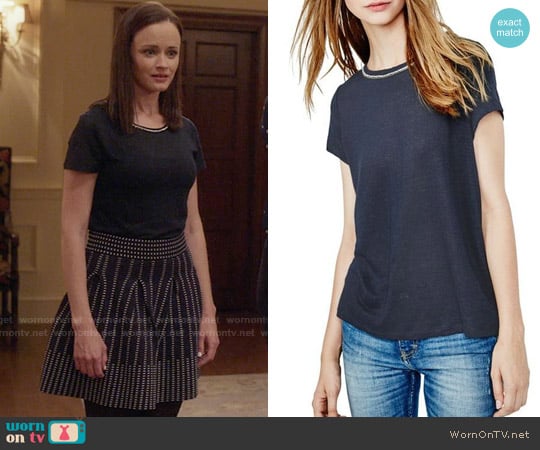 Maje Tamano Tee worn by Rory Gilmore (Alexis Bledel) on Gilmore Girls