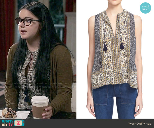 Sea Sabine Top worn by Alex Dunphy (Ariel Winter) on Modern Family