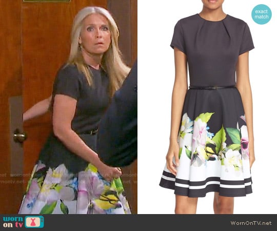 Ted Baker Vidaa Dress worn by Jennifer Horton (Melissa Reeves) on Days of our Lives