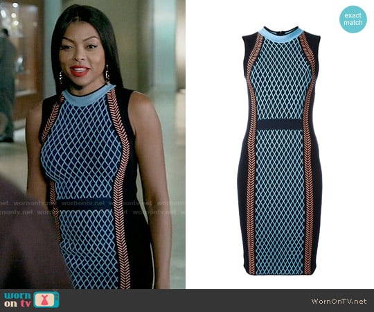 Versace Knit Sport Dress worn by Cookie Lyon (Taraji P. Henson) on Empire