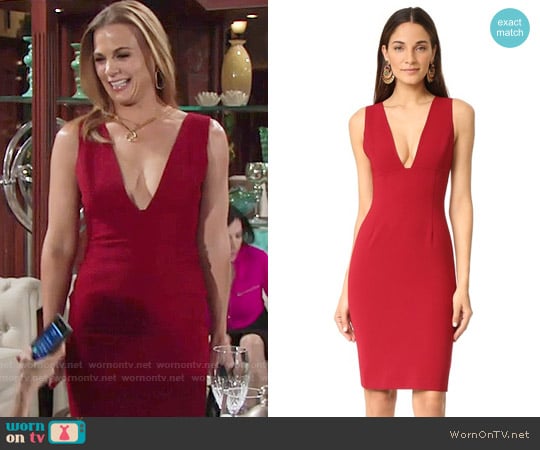 Alice + Olivia Esmira Dress worn by Phyllis Newman (Gina Tognoni) on The Young and the Restless