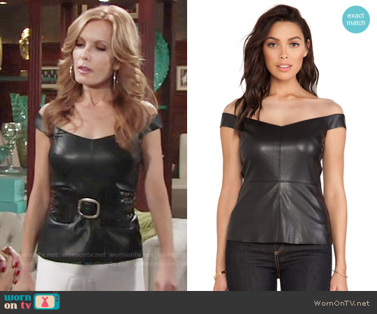 Bailey 44 Fixation Top worn by Lauren Fenmore (Tracey Bregman) on The Young and the Restless