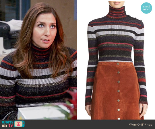 Diane von Furstneberg  'Leela' Sweater worn by Gina Linetti (Chelsea Peretti) on Brooklyn Nine-Nine