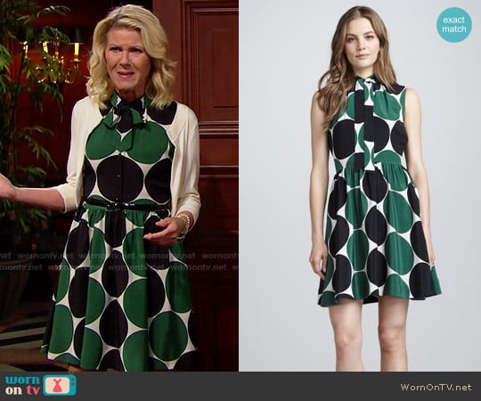 Kate Spade Willa Dress worn by Pamela Douglas (Alley Mills) on The Bold and the Beautiful