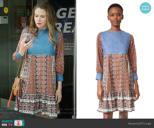 Warm Love Street Dress worn by Liza Miller (Sutton Foster) on Younger