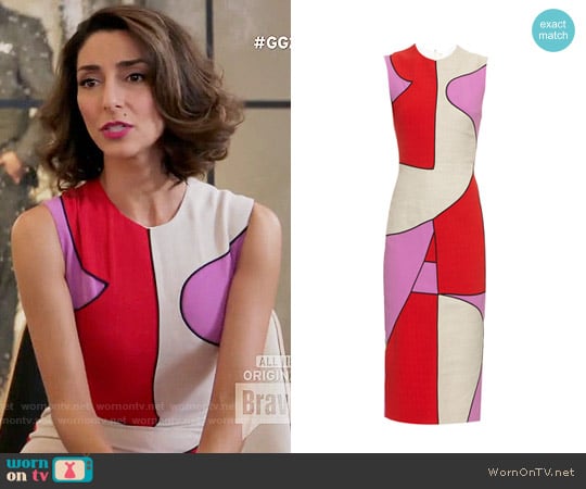 Roksanda Kerrigan Dress worn by Delia (Necar Zadegan) on Girlfriends Guide to Divorce