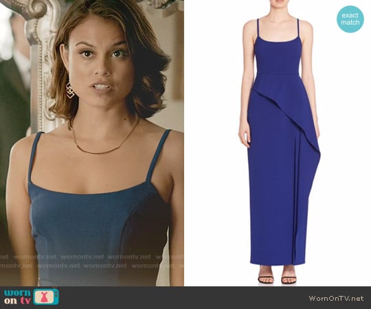 BCBGMAXAZRIA Leonora Royal Blue Gown | Runway Catalog