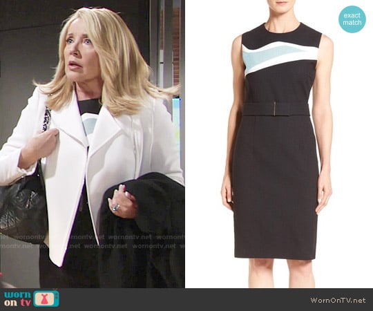 Boss Didina Dress worn by Nikki Reed Newman (Melody Thomas-Scott) on The Young and the Restless