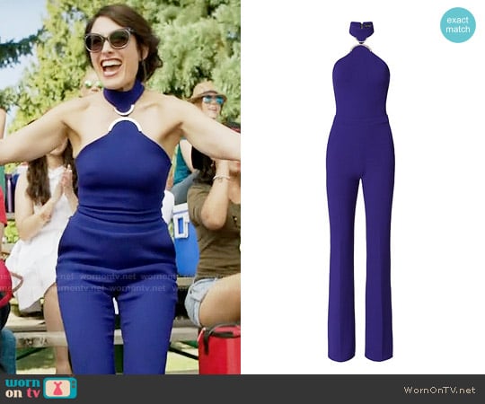 David Koma Cady Jumpsuit worn by Abby McCarthy (Lisa Edelstein) on Girlfriends Guide to Divorce