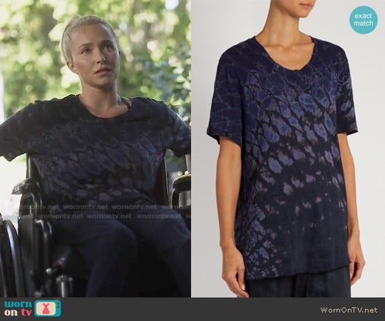 Raquel Allegra Tie Dye Tshirt worn by Juliette Barnes (Hayden Panettiere) on Nashville