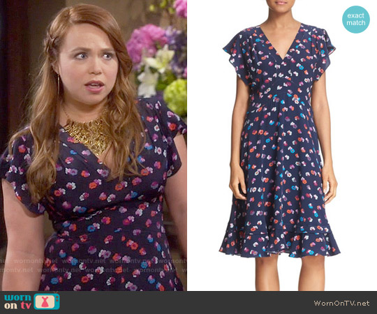 Rebecca Taylor Sakura Dress worn by Kristin Baxter (Amanda Fuller) on Last Man Standing