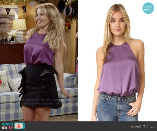 Re:Named Cami Bodysuit worn by DJ Tanner-Fuller (Candace Cameron Bure) on Fuller House