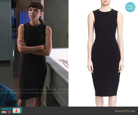 Ted Baker Tarala Dress worn by Camille Saroyan (Tamara Taylor) on Bones