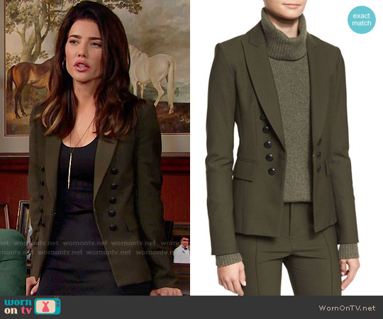 WornOnTV: Steffy’s olive green blazer on The Bold and the Beautiful ...