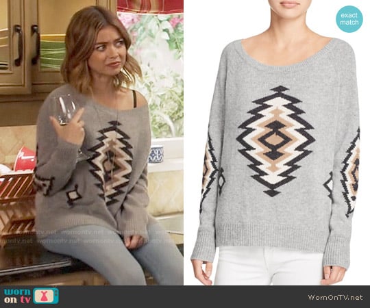 360 Cashmere Skyler Cashmere Sweater worn by Haley Dunphy (Sarah Hyland) on Modern Family