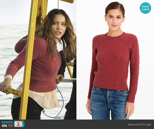 Club Monaco Zandra Sweater worn by Paige Dineen (Katharine McPhee) on Scorpion