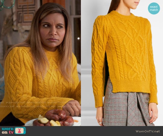 Isabel Marant Gayle Sweater worn by Mindy Lahiri (Mindy Kaling) on The Mindy Project