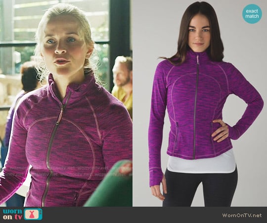 Lululemon Hustle in Your Bustle Jacket worn by Madeline Martha Mackenzie (Reese Witherspoon) on Big Little Lies