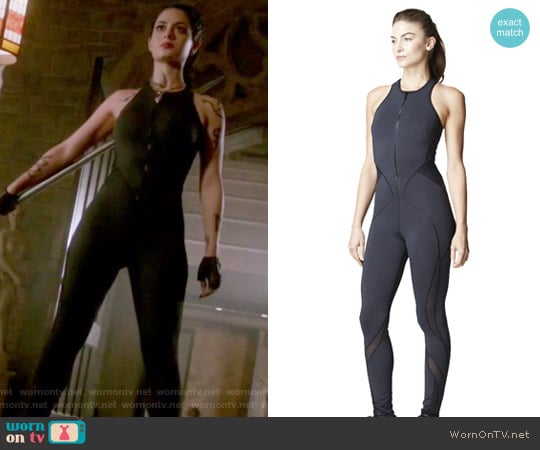 Medusa Jumpsuit Black by Michi worn by Isabelle Lightwood (Emeraude Toubia ) on Shadowhunters