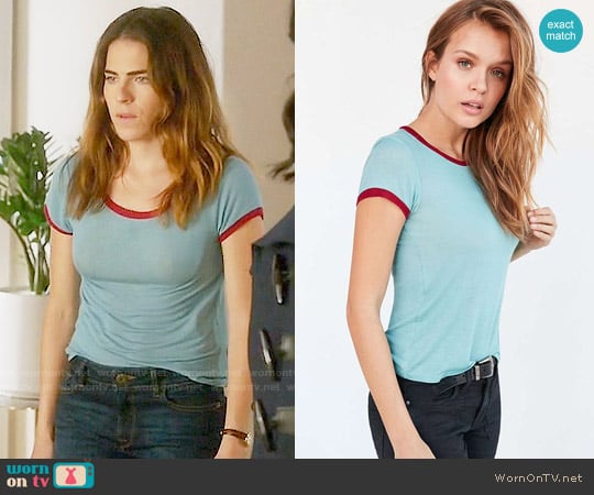 Project Social Molly Ringer Tee worn by Laurel Castillo (Karla Souza) on How to Get Away with Murder