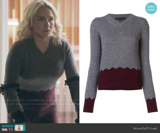 Alexander Wang V-neck Jumper worn by Juliette Barnes (Hayden Panettiere) on Nashville