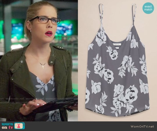 Babaton Everly Camisole worn by Felicity Smoak (Emily Bett Rickards) on Arrow