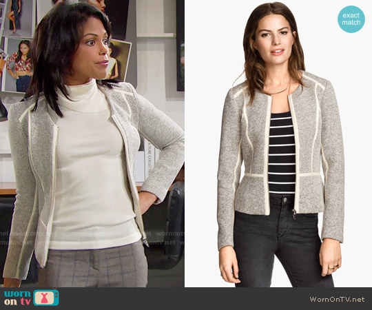 H&M Short Jacket worn by Maya Avant (Karla Mosley) on The Bold and the Beautiful