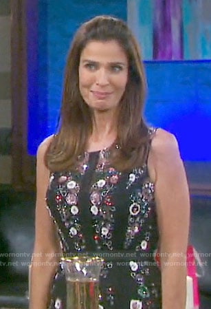 Hope’s floral embellished dress on Days of our Lives