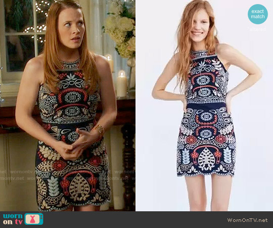 JOA Embroidered Tank Dress worn by Daphne Vasquez (Katie Leclerc) on Switched at Birth