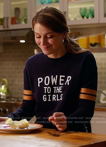 girl power sweatshirt h&m