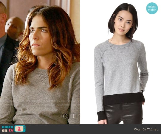 Rag & Bone Charley Sweater worn by Laurel Castillo (Karla Souza) on How to Get Away with Murder