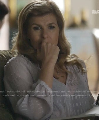 Rayna’s sheer blouse on Nashville