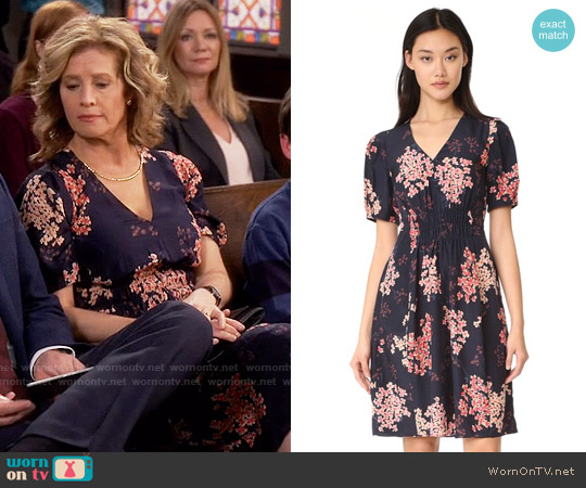 Rebecca Taylor Phlox Dress worn by Vanessa Baxter (Nancy Travis) on Last Man Standing