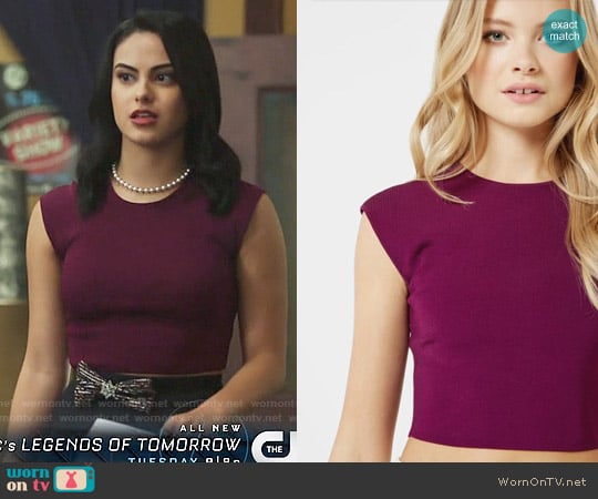 Ted Baker Britnee Top worn by Veronica Lodge (Camila Mendes) on Riverdale