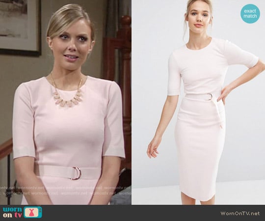 Ted Baker Wandee Dress worn by Abby Newman (Melissa Ordway) on The Young and the Restless