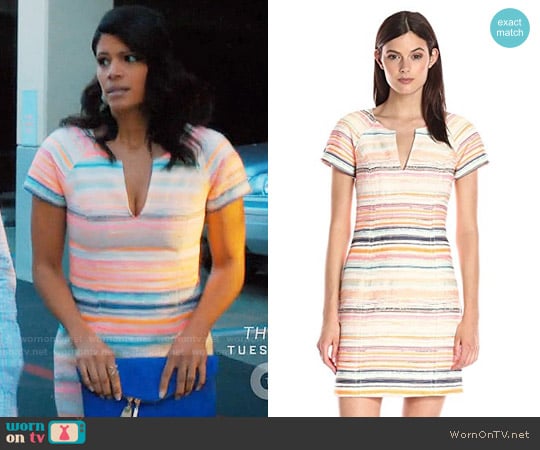 Trina Turk Angela Dress worn by Xiomara Villanueva (Andrea Navedo) on Jane the Virgin