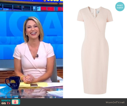Eline Dress By L.K. Bennett worn by Amy Robach on Good Morning America