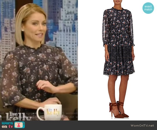 WornOnTV: Kelly’s floral ruffled dress on Live with Kelly | Kelly Ripa ...