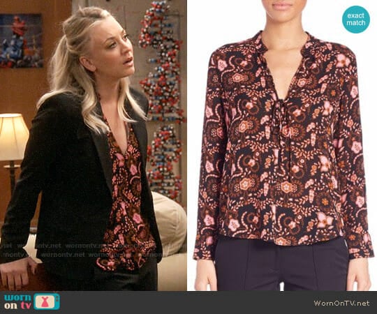 ALC Danielle Blouse worn by Penny Hofstadter (Kaley Cuoco) on The Big Bang Theory