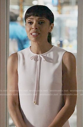 Camille Saroyan, 'Bones'  Tamara taylor, Dresses for work, Best work  dresses