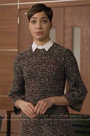 Lucca’s collared dress on The Good Fight