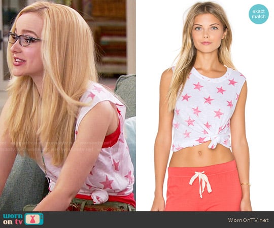 Nation Ltd Camden Stars Tank worn by Maddie Rooney (Dove Cameron) on Liv and Maddie